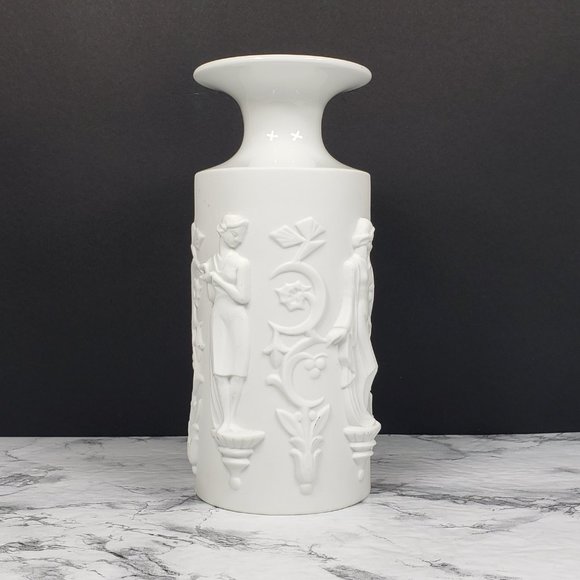 Art Deco Vase Konigl Royal Tettau 1930's Vintage - Picture 4 of 7